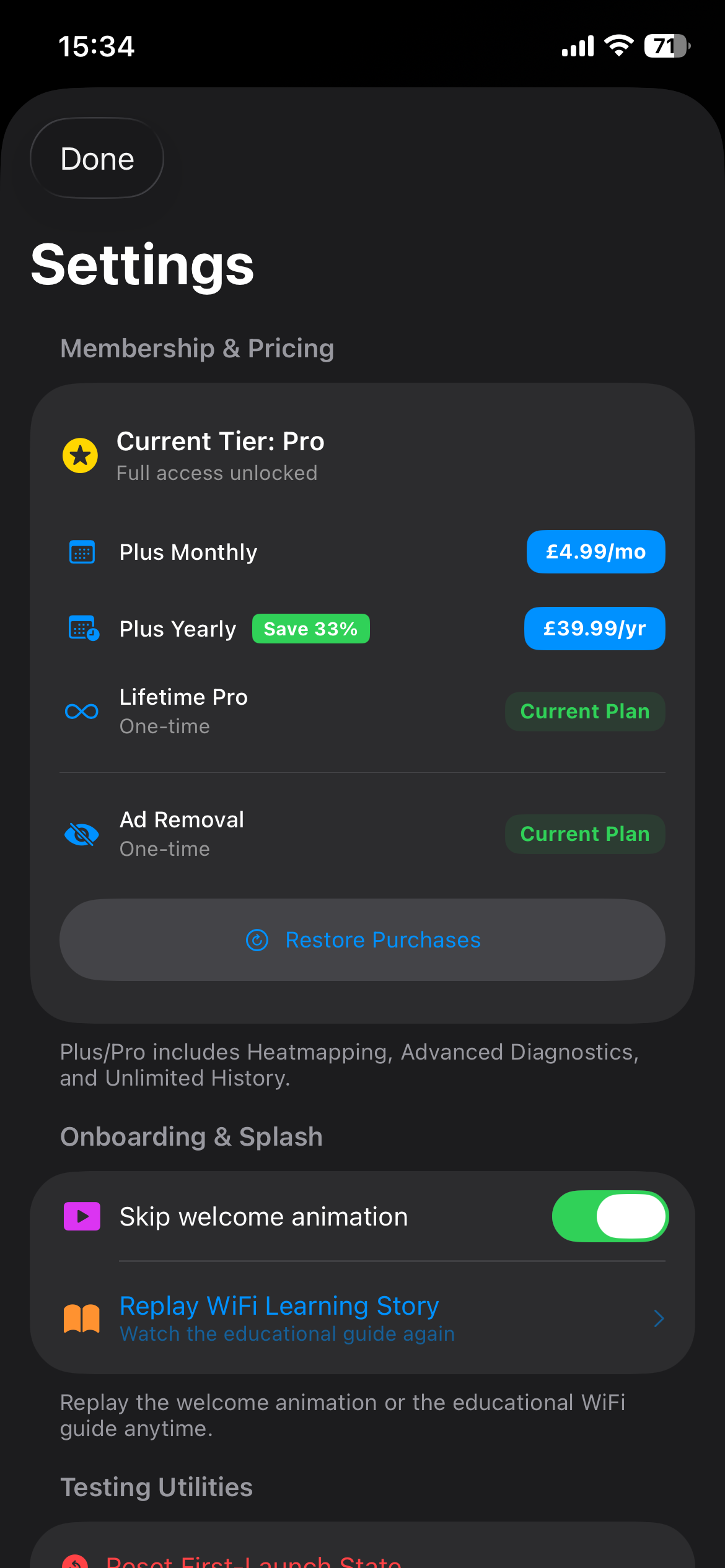 Pricing and membership